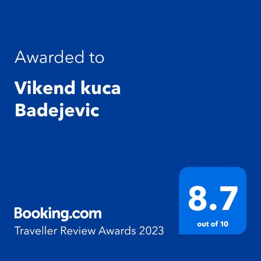 Вілла Etno Kuca Badejevic Plavna Екстер'єр фото